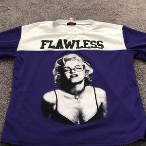 Marilyn Monroe jersey fabric shirt